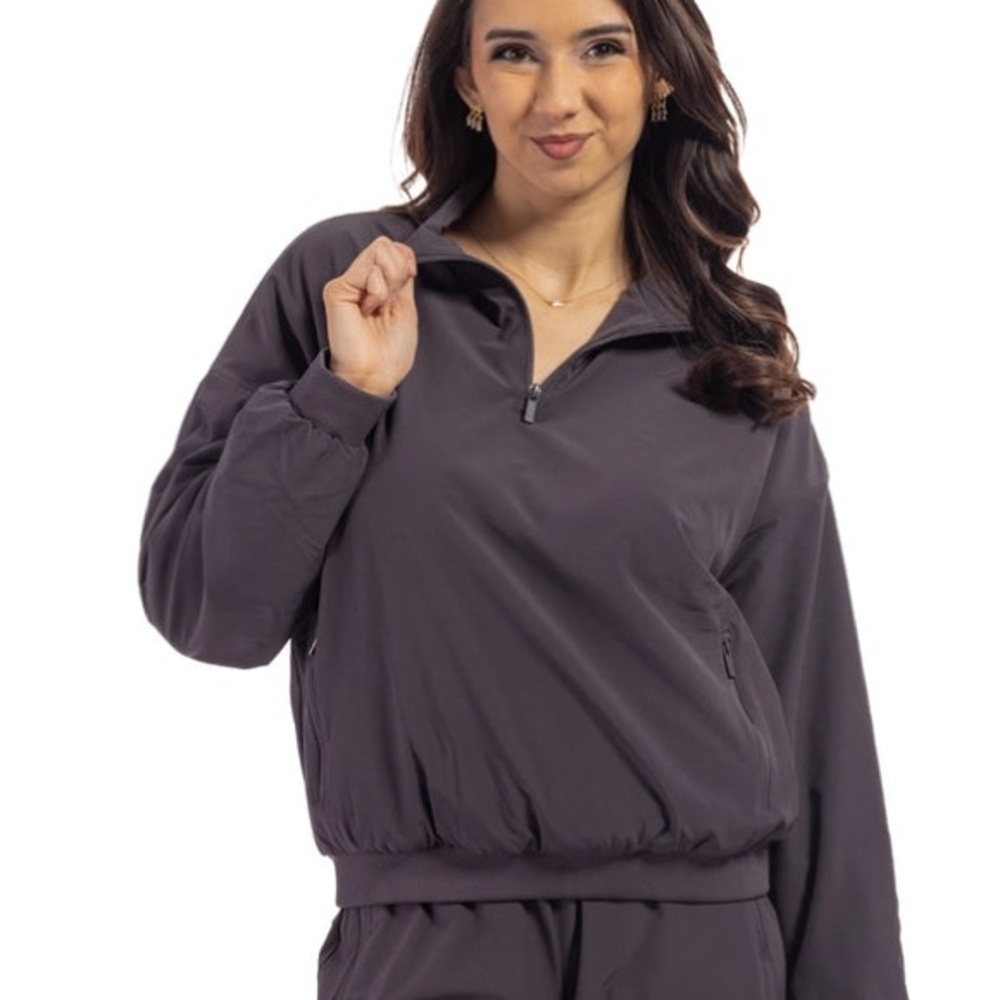 Rae Mode Women's Mock Neck Pullover Jacket NWOT